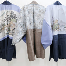 Load image into Gallery viewer, Bundle 12pcs Silk Vintage Men&#39;s Graphic Lining Haori Jacket Free Shipping #721

