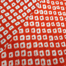 Load image into Gallery viewer, CC1016C1 Silk 4pcs Bundle Kimono Fabric Shibori Red 78.7x5.9in(200x15cm)

