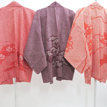 Load image into Gallery viewer, Bundle 12pcs Silk Vintage Full Shibori Haori Wholesale Bulk Free Shipping #765
