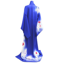 Load image into Gallery viewer, Kimono Blue Rose Silk #10534B3
