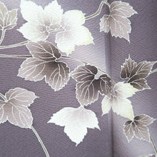 Load image into Gallery viewer, Furisode Pale Purple Ivy Bellflower Silk #9688J4
