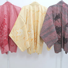 Load image into Gallery viewer, Bundle 12pcs Silk Vintage Full Shibori Haori Wholesale Bulk Free Shipping #684
