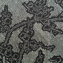 Load image into Gallery viewer, Haori Jacket Vintage(1950-1980) Black Full Shibori Ume Branch Silk #10834E2
