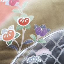 Load image into Gallery viewer, Kimono Vermillion Silk #10245E3

