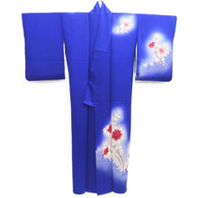 Load image into Gallery viewer, Kimono Blue Rose Silk #10534B3
