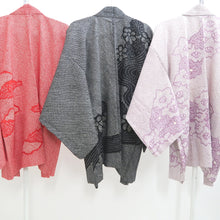 Load image into Gallery viewer, Bundle 12pcs Silk Vintage Full Shibori Haori Wholesale Bulk Free Shipping #729
