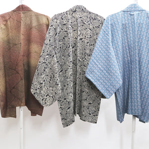 Bundle 15pcs Silk Haori Jacket Wholesale Bulk Free Shipping #480
