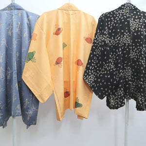 Bundle 15pcs Silk Haori Jacket Wholesale Bulk Free Shipping #569