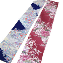 Load image into Gallery viewer, CC1008C1 Silk 8pcs Bundle Kimono Fabric Blue Green 31.1x4.7in(79x12cm)
