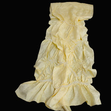 Load image into Gallery viewer, Silk Japanese Obiage Shibori Yellow 55.9x5.9in(142x15cm) A#10030
