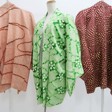 Load image into Gallery viewer, Bundle 12pcs Silk Vintage Full Shibori Haori Wholesale Bulk Free Shipping #725
