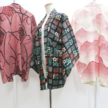 Load image into Gallery viewer, Bundle 12pcs Silk Vintage Full Shibori Haori Wholesale Bulk Free Shipping #488
