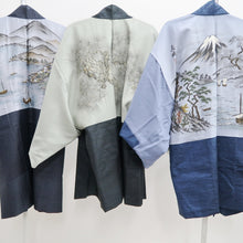 Load image into Gallery viewer, Bundle 12pcs Silk Vintage Men&#39;s Graphic Lining Haori Jacket Free Shipping #721
