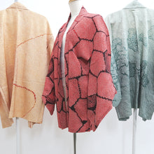 Load image into Gallery viewer, Bundle 12pcs Silk Vintage Full Shibori Haori Wholesale Bulk Free Shipping #510
