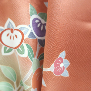 Kimono Vermillion Silk #10245E3