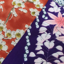 Load image into Gallery viewer, CC1009C1 Silk 8pcs Bundle Kimono Fabric Blue Green 70.9x5.9in(180x15cm)
