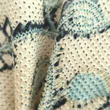 Load image into Gallery viewer, Haori Jacket Vintage(1950-1980) Yellowish White Full Shibori Botanical Silk #10953F2
