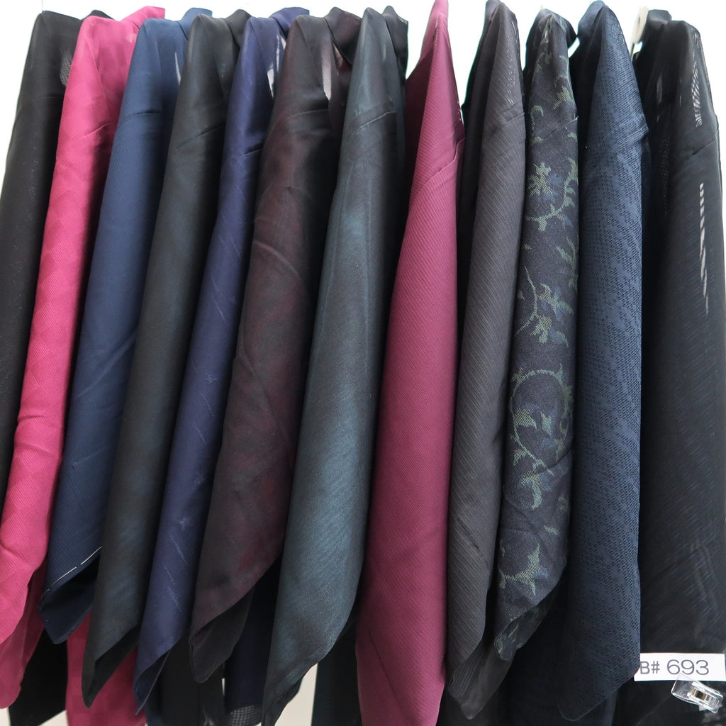 Bundle 12pcs Silk See-Through Haori Jacket Wholesale Bulk Free Shipping #693