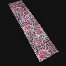 Load image into Gallery viewer, KK1511A2 Silk Kimono Fabric Vintage(1920-1950) Meisen Gray 56.3x12.6in(143x32cm)
