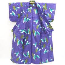 Load image into Gallery viewer, Yukata Purple Butterfly Cotton #9912B4
