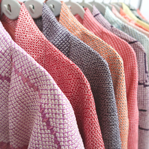 Bundle 12pcs Silk Vintage Full Shibori Haori Wholesale Bulk Free Shipping #497