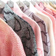 Load image into Gallery viewer, Bundle 12pcs Silk Vintage Full Shibori Haori Wholesale Bulk Free Shipping #717
