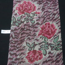 Load image into Gallery viewer, KK1511A2 Silk Kimono Fabric Vintage(1920-1950) Meisen Gray 56.3x12.6in(143x32cm)
