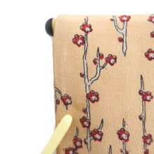Load image into Gallery viewer, Haori Jacket Vintage(1950-1980) Apricot beige Plum blossom Branch Silk #10844E2
