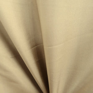 Men's Kimono Light Yellow brown Montsuki Silk #10464A4