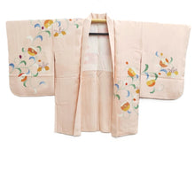 Load image into Gallery viewer, Haori Jacket Pale Pink Chrysanthemum Silk #10855E3
