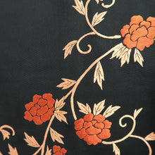 Load image into Gallery viewer, Haori Jacket Vintage(1950-1980) Black Fully Embroidered Karakusa Silk #9839B1
