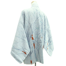 Load image into Gallery viewer, Haori Jacket Light Blue Full Shibori Tree Silk #10835E2
