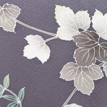 Load image into Gallery viewer, Furisode Pale Purple Ivy Bellflower Silk #9688J4
