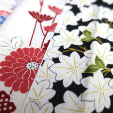 Load image into Gallery viewer, CC1005C1 Silk 8pcs Bundle Kimono Fabric Flower Blue Green 55.1x5.9in(140x15cm)
