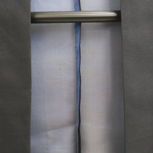 Load image into Gallery viewer, Haori Jacket Vintage(1950-1980) Black Blue Sheer Silk #10895E4
