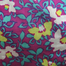 Load image into Gallery viewer, Haori Jacket Vintage(1920-1950) Magenta Meisen Camellia Silk #11053A3
