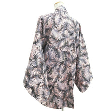 Load image into Gallery viewer, Haori Jacket Vintage(1950-1980) Pink Peacock feather Silk #10674D1
