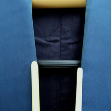 Load image into Gallery viewer, Men&#39;s Kimono Vintage(1950-1980) Dark Blue Montsuki Silk #10465A5

