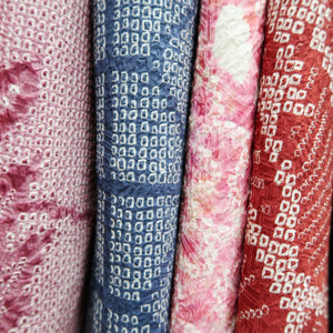 Bundle 12pcs Silk Vintage Full Shibori Haori Wholesale Bulk Free Shipping #619