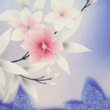 Load image into Gallery viewer, Kimono Blue Rose Silk #10534B3
