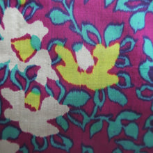 Load image into Gallery viewer, Haori Jacket Vintage(1920-1950) Magenta Meisen Camellia Silk #11053A3
