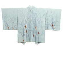 Load image into Gallery viewer, Haori Jacket Light Blue Full Shibori Tree Silk #10835E2
