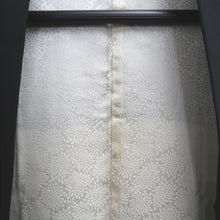 Load image into Gallery viewer, Haori Jacket Vintage(1950-1980) Black Silver Gold Landscape Wave Silk #10127D3
