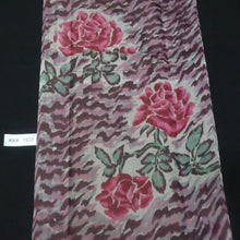 Load image into Gallery viewer, KK1512A2 Silk Kimono Fabric Vintage(1920-1950) Meisen Gray 55.5x13.0in(141x33cm)
