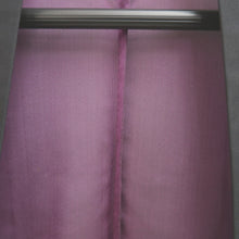 Load image into Gallery viewer, Haori Jacket Vintage(1950-1980) Black Purple See-Through Bird Silk #10218E2
