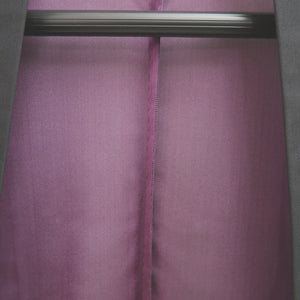 Haori Jacket Vintage(1950-1980) Black Purple See-Through Bird Silk #10218E2