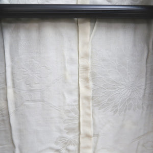 Haori Jacket Vintage(1950-1980) Black Shibori Bamboo Silk #9993C2