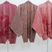 Load image into Gallery viewer, Bundle 12pcs Silk Vintage Full Shibori Haori Wholesale Bulk Free Shipping #619
