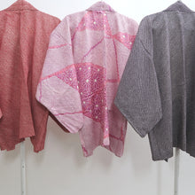 Load image into Gallery viewer, Bundle 12pcs Silk Vintage Full Shibori Haori Wholesale Bulk Free Shipping #497
