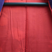 Load image into Gallery viewer, Kimono Vintage(1950-1980) Purple Plum blossom Branch Silk #10267E4
